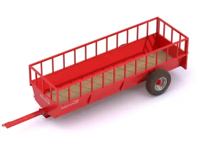 Feed Trailers FT-15 3D model