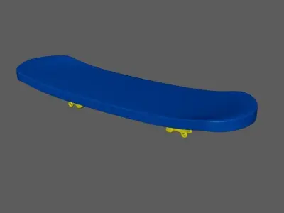 Skate Board 3D model