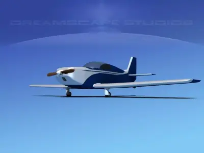 Ken Rand KR-2 V06 3D model