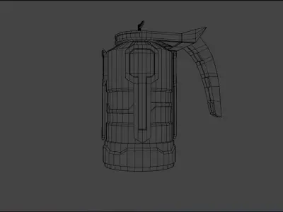 Sci- Liquid chamber Free low-poly 3D model