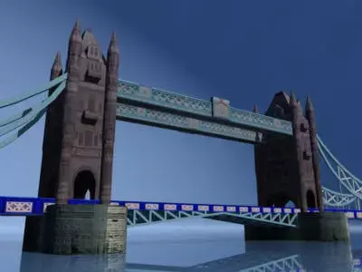 Tower bridge Free 3D model