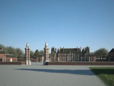  Old Chateau III 3D model