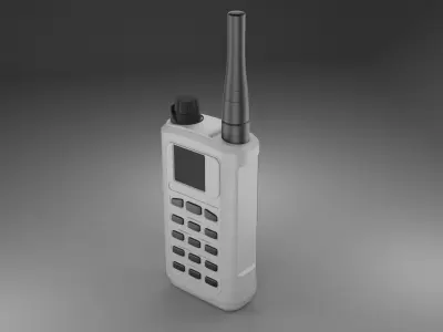 Transceiver walkie talkie 3D model