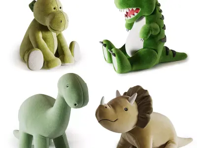 Plush Toys 03 3D model