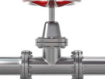 Hydraulic valve 3D model