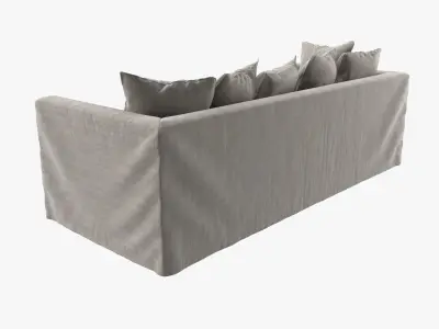 Decotique le grand three seat air sofa 3D model