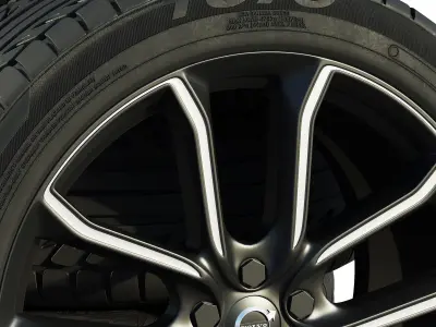 Volvo wheels 3D model