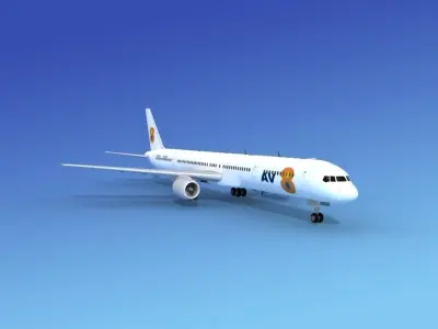 Boeing 757-300 AV8 Air 3D model