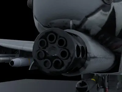  Fairchild Republic A-10 THUNDERBOLT II 3D model