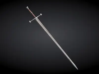 Medieval Weapon Pack Low-poly 3D model