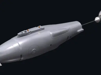 Refueling Pod 3D model
