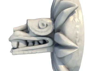Quetzalcoatl 3D print model