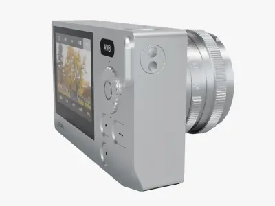 Sigma BF Mirrorless Camera 3D model