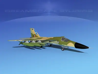 General Dynamics FB-111 Aardvark V07 3D model