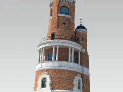 Small Monumental Tower 3D model