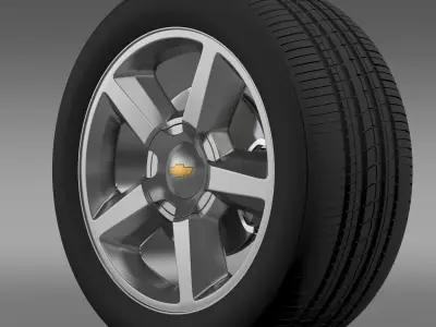 Chevrolet Tahoe 2008 wheel 3D model
