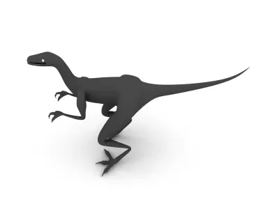 Raptor dinosaur 3D model