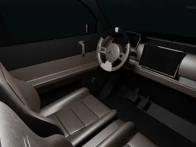 Alpha wolf Low-poly 3D model