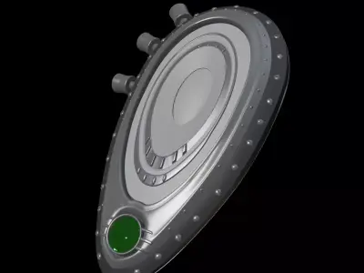 Men In Black 3 Time Jump Device 3D model
