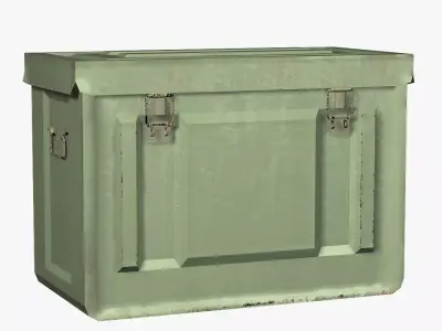 Ammo Box 20mm MK3 WWII US Military 3D model