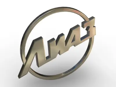 liaz logo 3D model