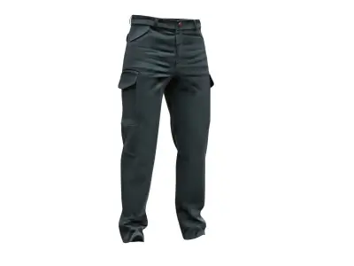 Pants 66 - All MH Bodies - UE5 Skeletons - Rigged Low-poly 3D model