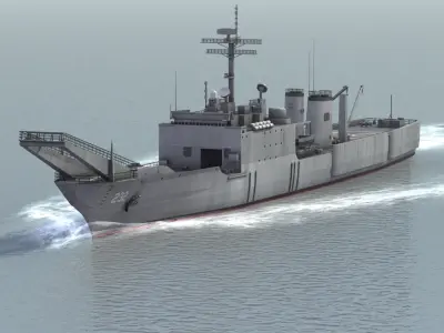 Taiwan Navy Set 01 3D model