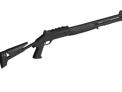 Benelli M4 3D model