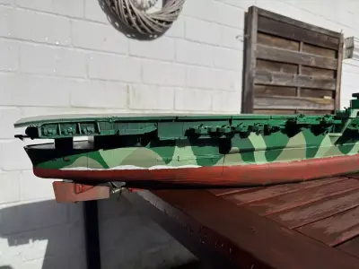 Aircraft Carrier IJN Shinano Highly Detailed 3D Model Kit 3D print model