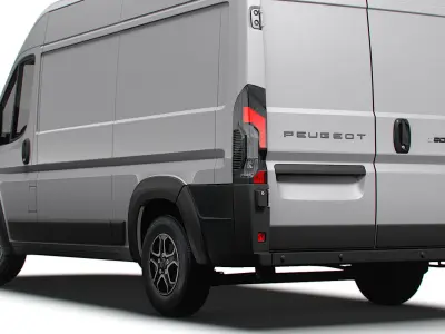 Peugeot e Boxer Van L2H2 2024 3D model