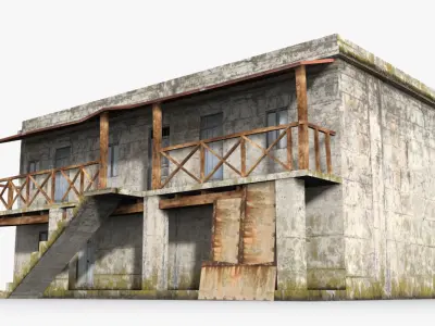 Arab x23 Low-poly 3D model