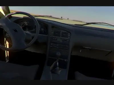 A Car For Real-Time Apps and Video Games Free low-poly 3D model