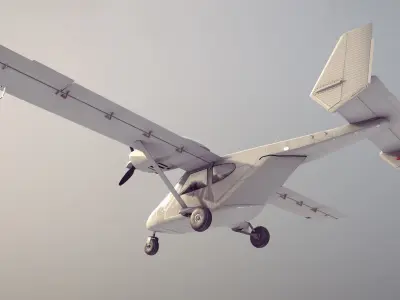 Accord-201 Default Livery Low-poly 3D model