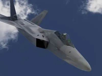 FA22 Raptor 3D model