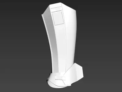 Star Wars The Rise of Skywalker Jet Trooper Shin Armor 3D print model