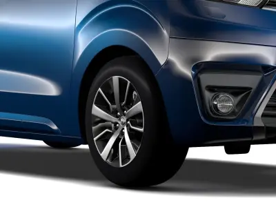 Toyota ProAce Verso L3 2017 3D model