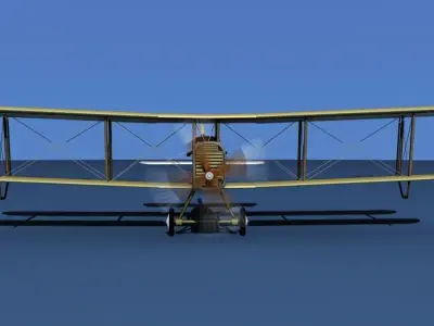 Airco DH-4 Outback Air Trans 3D model