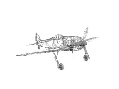 AIRCRAFT FW190F8 Free 3D model