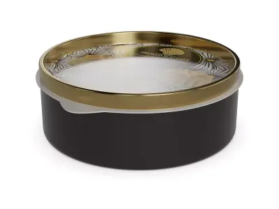 Smoked fish and seafood Smoked Scallops Low-poly 3D model