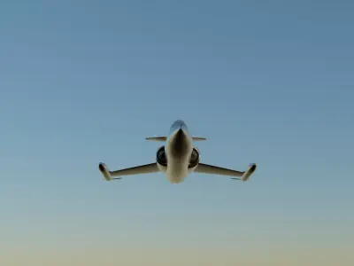 F-104 Starfighter Low-poly 3D model