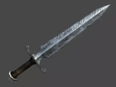 Short Sword3 Low-poly 3D model