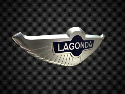 lagonda logo 3D model