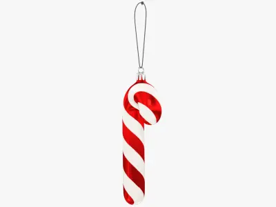 Candy Cane Christmas Tree Toy V1 3D model