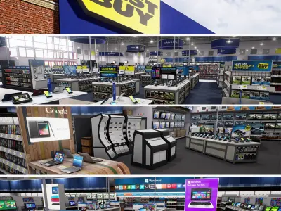 Best Buy Scene - Unreal Engine 4