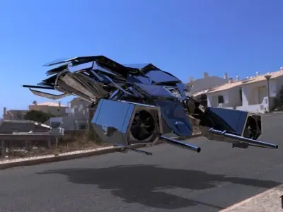 THE BAT batwing 3D print model