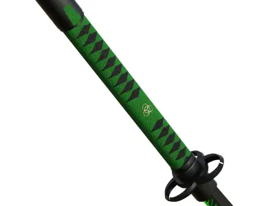 Zombie Slayer Katana Low-poly 3D model