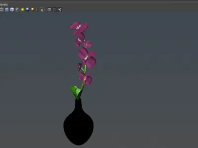 Flower vase 3D model