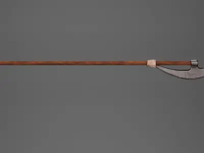 Polearms-WeaponPack Low-poly 3D model