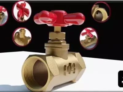 Tihs is a valve 3d model ready in blender 3D model