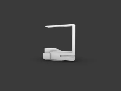 Information desk Free 3D model